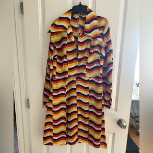 Vibrant Dress, handmade-no tags